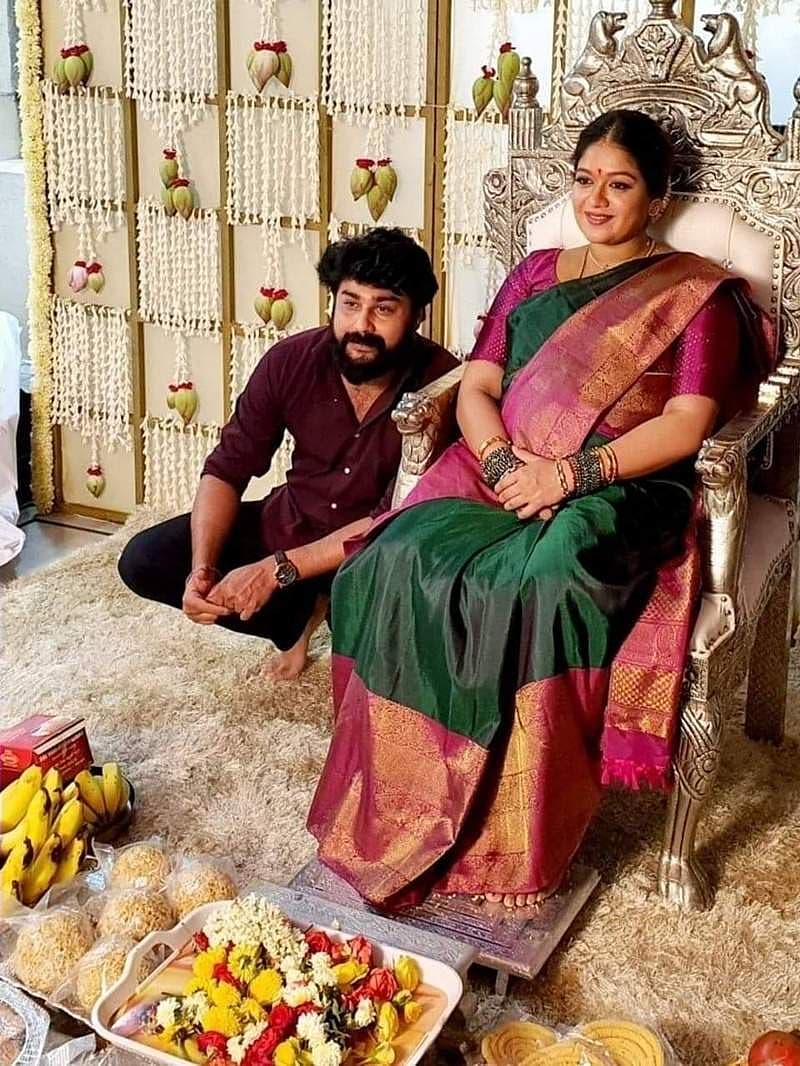 ಮೇಘನಾ ರಾಜ್ ಸೀಮಂತದ ಫೋಟೋಗಳು