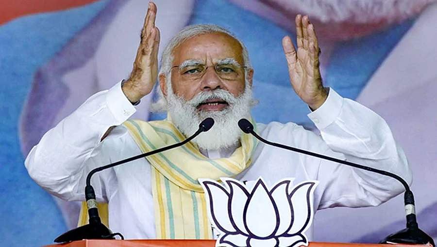 ಪುಲ್ವಾಮಾ ದಾಳಿ ನಂತರ ವದಂತಿ ಹಬ್ಬಿಸುತ್ತಿದ್ದವರ ಮುಖವಾಡ ಕಳಚಿ ಬಿದ್ದಿದೆ: ವಿರೋಧ ಪಕ್ಷ ಮೇಲೆ ಪ್ರಧಾನಿ ಮತ್ತೆ ಆರೋಪ