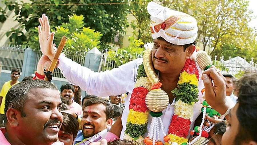 ಆರ್ ಆರ್ ನಗರದಲ್ಲಿ ಬಿಜೆಪಿ ಅಭ್ಯರ್ಥಿ ಮುನಿರತ್ನ ಭರ್ಜರಿ ಗೆಲುವು
