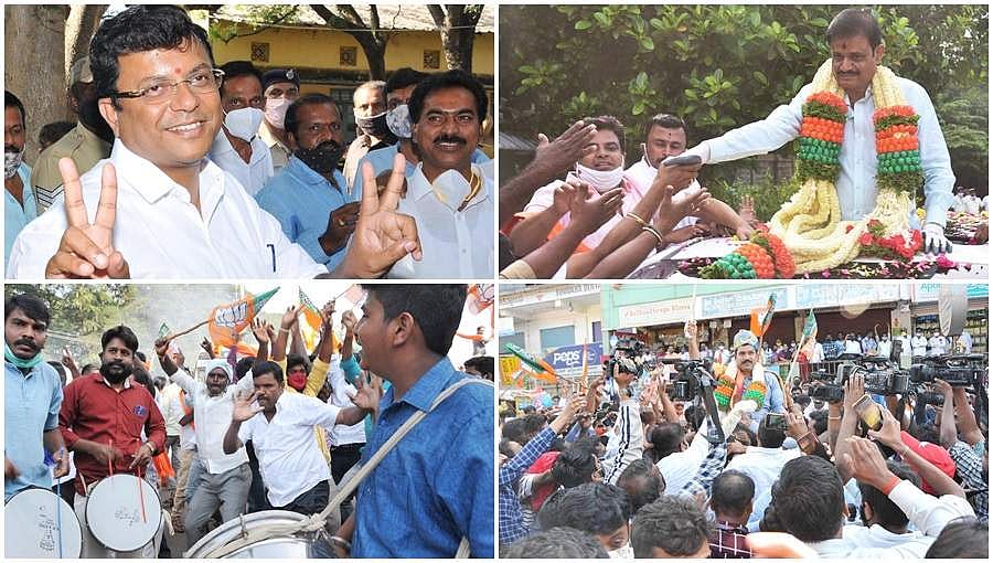 ಆರ್.ಆರ್.ನಗರ, ಶಿರಾದಲ್ಲಿ ಗೆದ್ದ ಕಮಲ: ಬಲ ಹೆಚ್ಚಿಸಿಕೊಂಡ ಬಿಜೆಪಿ; ಡಿ.ಕೆ.ಶಿವಕುಮಾರ್ ಕಾಂಗ್ರೆಸ್ ನಾಯಕತ್ವಕ್ಕೆ ಸವಾಲು