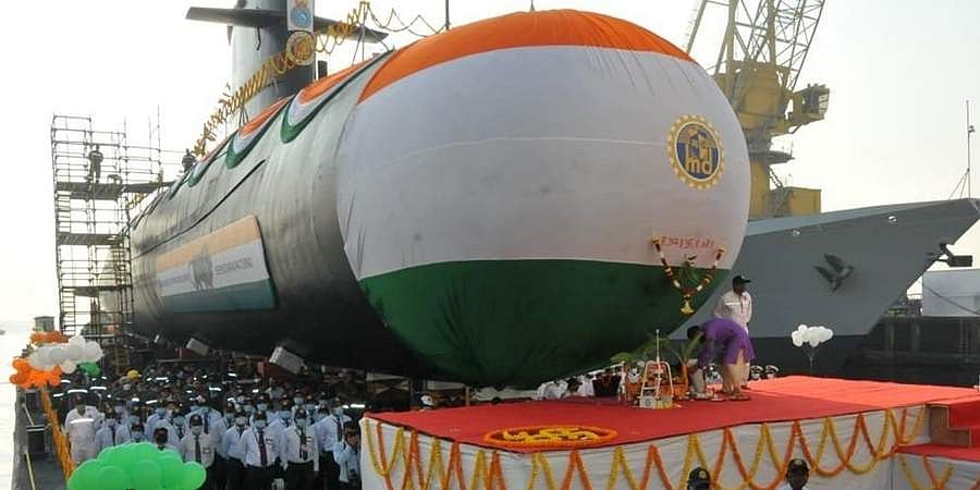 5 ನೇ ಸ್ಕಾರ್ಪಿನ್ ವರ್ಗದ ಜಲಾಂತರ್ಗಾಮಿ ಐಎನ್ಎಸ್ ವಗಿರ್ ಲೋಕಾರ್ಪಣೆ
