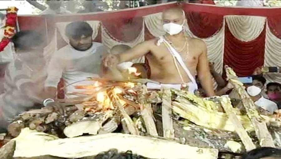 ಪತ್ರಕರ್ತ ರವಿ ಬೆಳಗೆರೆ ಪಂಚಭೂತಗಳಲ್ಲಿ ಲೀನ