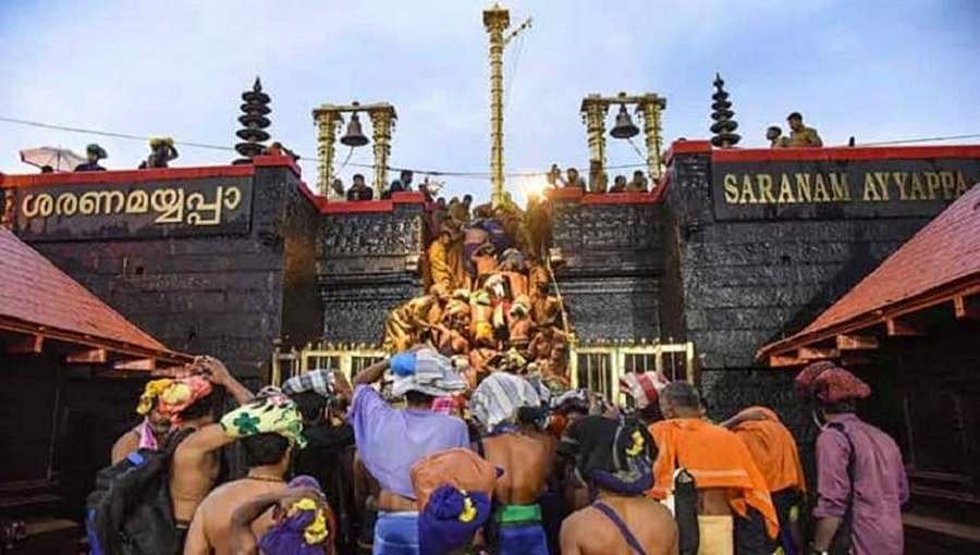ಮಂಡಲ ಪೂಜಾ ಉತ್ಸವ: ಇಂದು ಬಾಗಿಲು ತೆರೆಯಲಿದೆ ಶಬರಿಮಲೆ ದೇವಸ್ಥಾನ, ನಾಳೆಯಿಂದ ಭಕ್ತರಿಗೆ  ದರ್ಶನಕ್ಕೆ ಅವಕಾಶ 