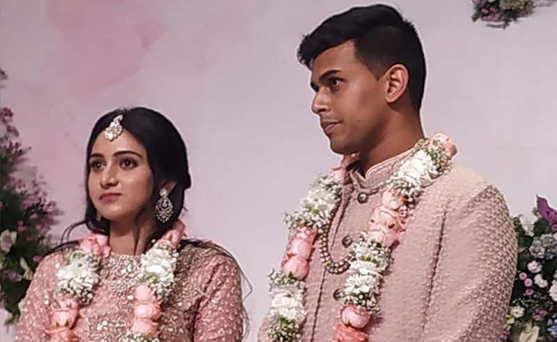 ಐಶ್ವರ್ಯಾ-ಅಮರ್ತ್ಯ ಹೆಗ್ಡೆ ನಿಶ್ಚಿತಾರ್ಥದ ಫೋಟೋಗಳು