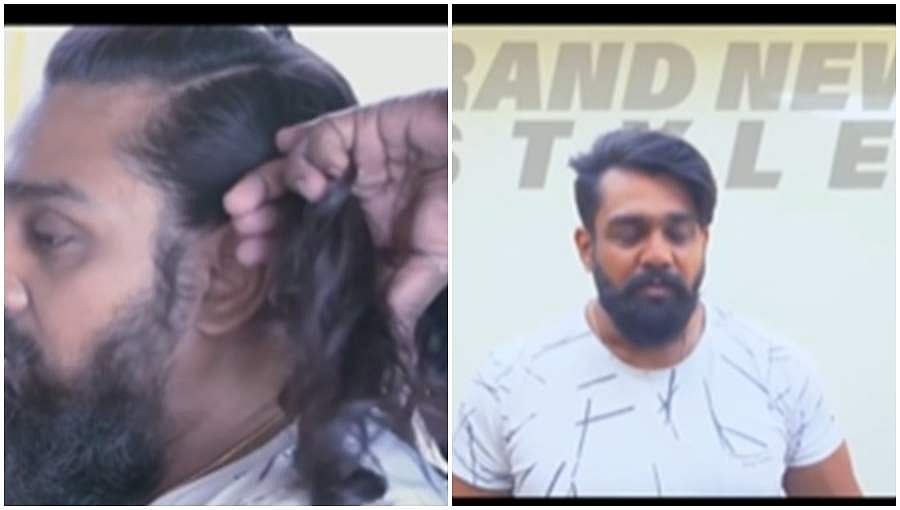 ಹೊಸ ಗೆಟಪ್ ನಲ್ಲಿ ಧ್ರುವ ಸರ್ಜಾ: ಕ್ಯಾನ್ಸರ್ ರೋಗಿಗಳಿಗೆ ಕೂದಲು ದಾನ ಮಾಡಿದ ಆಕ್ಷನ್ ಫ್ರಿನ್ಸ್; ವಿಡಿಯೋ
