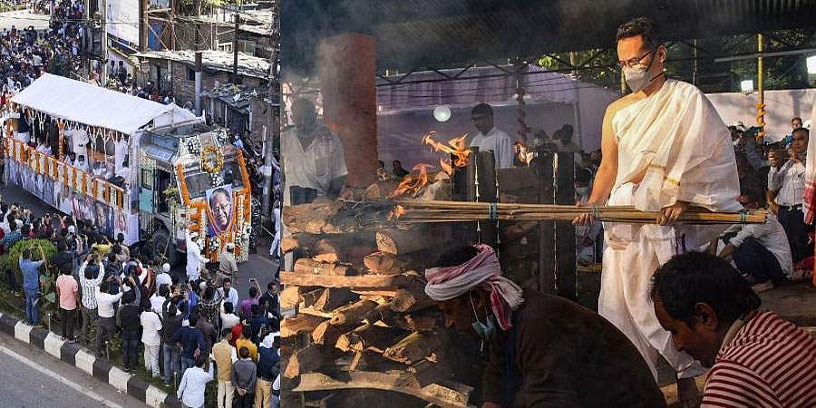 ಸಕಲ ಸರ್ಕಾರಿ ಗೌರವಗಳೊಂದಿಗೆ ಅಸ್ಸಾಂ ಮಾಜಿ ಸಿಎಂ ತರುಣ್ ಗಗೋಯ್ ಅಂತ್ಯಕ್ರಿಯೆ