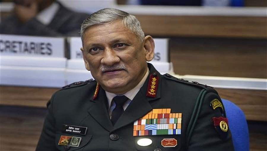 ಚೀನಾ ಗಡಿಯಲ್ಲಿ ಪರಿಸ್ಥಿತಿ ಉದ್ವಿಗ್ನವಾಗಿದೆ: ರಕ್ಷಣಾ ಪಡೆ ಮುಖ್ಯಸ್ಥ ಜ. ಬಿಪಿನ್ ರಾವತ್