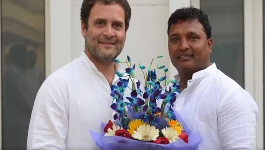 ಅಖಿಲ ಭಾರತ ಯುವ ಕಾಂಗ್ರೆಸ್ ಘಟಕದ ಅಧ್ಯಕ್ಷರಾಗಿ ಬಿ.ವಿ. ಶ್ರೀನಿವಾಸ್ ನೇಮಕ