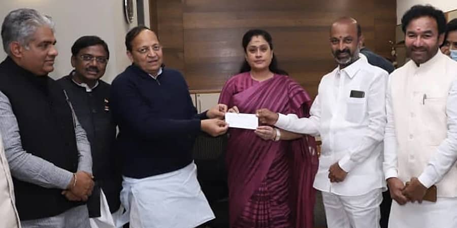 ಮರಳಿ ಬಿಜೆಪಿ ಮನೆ ಸೇರಿದ ನಟಿ ವಿಜಯಶಾಂತಿ