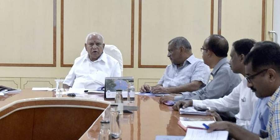 ವಿಧಾನಸೌಧದಲ್ಲಿ ಬಜೆಟ್ ಪೂರ್ವ ಸಭೆ ನಡೆಸಿದ ಮುಖ್ಯಮಂತ್ರಿ ಯಡಿಯೂರಪ್ಪ