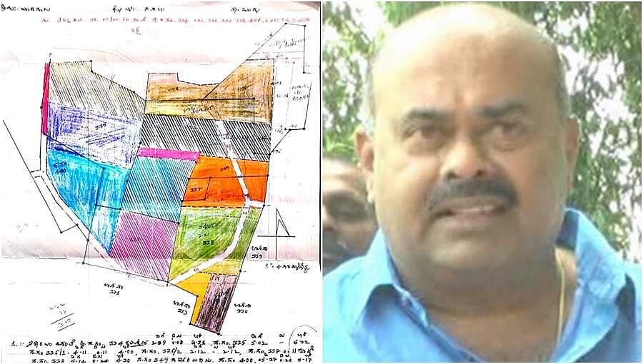ಮಂಡ್ಯ: ಅಂಬರೀಶ್ ಆಪ್ತ ಅಮರಾವತಿ ಚಂದ್ರಶೇಖರ್ ವಿರುದ್ಧ ವಿಶ್ವೇಶ್ವರಯ್ಯ ನಾಲೆಯ 5 ಎಕರೆ ಜಾಗ ನುಂಗಿದ ಆರೋಪ!