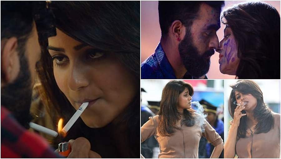 ಏಕ್ ಲವ್ ಯಾ ಚಿತ್ರದಲ್ಲಿ ಲಿಪ್ ಲಾಕ್, ಧಮ್ ಎಳೆದು ಬೋಲ್ಡ್ ಆಗಿ ಕಾಣಿಸಿಕೊಂಡ ರಚಿತಾ ರಾಮ್!