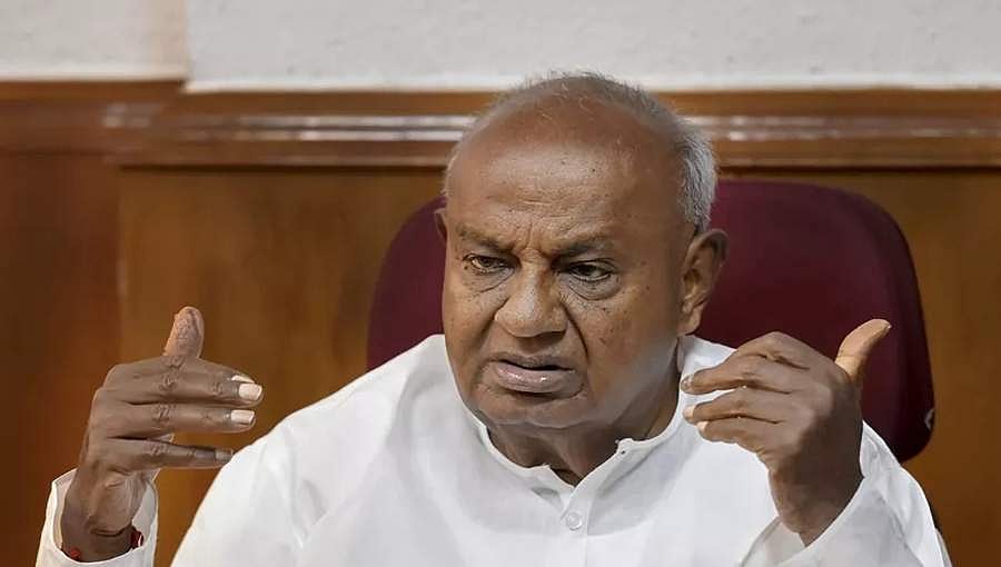 ಬಿಜೆಪಿ ಸರ್ಕಾರ ಅಧಿಕಾರ ಬಂದ ಮೇಲೆ ರಾಜಕೀಯ ದ್ವೇಷ ಸಾಧಿಸಲಾಗುತ್ತಿದೆ-ಎಚ್. ಡಿ. ದೇವೇಗೌಡ