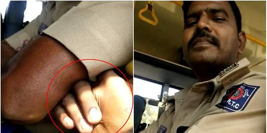 ಮಹಿಳೆಗೆ ಲೈಂಗಿಕ ಕಿರುಕುಳ: ಕೆಎಸ್ಆರ್`ಟಿಸಿ ಬಸ್ ನಿರ್ವಾಹಕ ಅಮಾನತು!