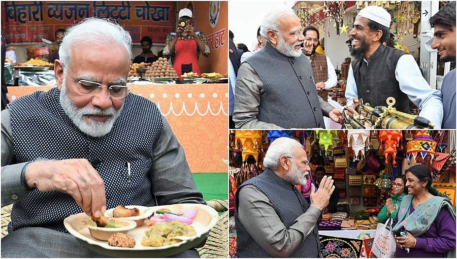 'Hunar Haat' ಮೋದಿ ಅನಿರೀಕ್ಷಿತ ಭೇಟಿ; ತಿಂಡಿ ಸೇವಿಸಿ, ವ್ಯಾಪಾರಿಗಳ ಜೊತೆ ಮೋದಿ ಮಾತುಕತೆ!