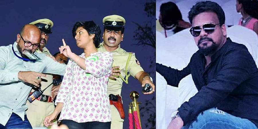 ವಂದೇ ಮಾತರಂ ಕೇಳಲೂ ಕೂಡ ಇವರು ಯೋಗ್ಯರಲ್ಲ: ಅಮೂಲ್ಯಗೆ ತಿರುಗೇಟು ನೀಡಿದ ಮಹೇಶ್ ವಿಕ್ರಮ್ ಹೆಗ್ಡೆ