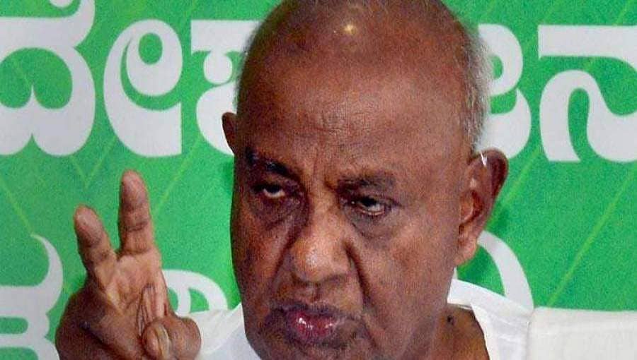 ಶಾ ಹಿಂದೂರಾಷ್ಟ್ರದ ಕನಸು ಕಾಣುತ್ತಿದ್ದಾರೆ, ಜಾತ್ಯಾತೀತ ಶಕ್ತಿಗಳು ಒಗ್ಗಟ್ಟಾಗಿ ಅದನ್ನು ಮುರಿಯಬೇಕು: ದೇವೇಗೌಡ