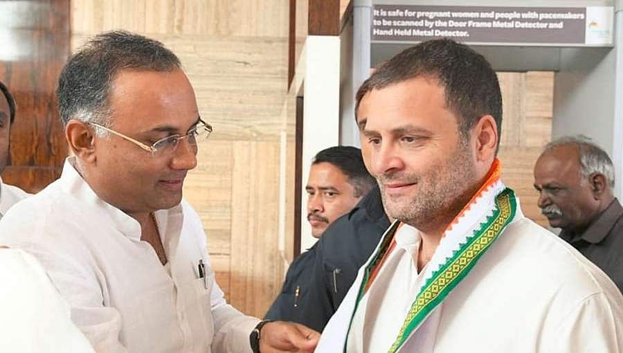 ರಾಹುಲ್ ಪಕ್ಷವನ್ನು ಮುನ್ನಡೆಸುವ ಸಮಯವಿದು- ದಿನೇಶ್ ಗುಂಡೂರಾವ್