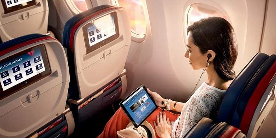 ಶೀಘ್ರದಲ್ಲೇ ವಿಮಾನದಲ್ಲಿ ವೈಫೈ ಸೇವೆಗಳಿಗೆ 'ಕೇಂದ್ರ'ದ ಅನುಮತಿ 