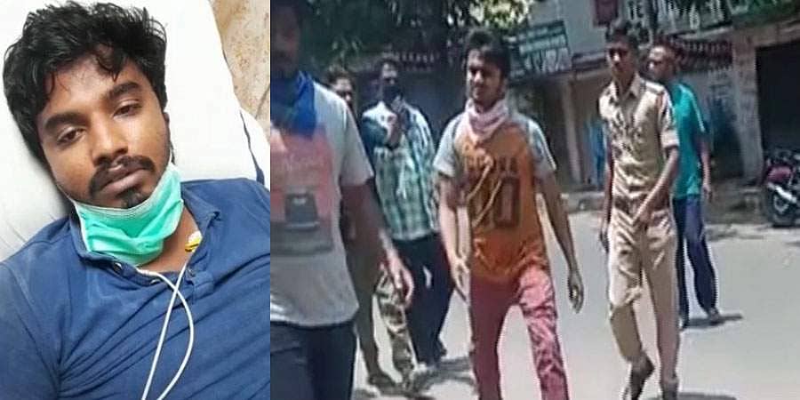 ಲಾಕ್ ಡೌನ್ ವೇಳೆ ಬೈಕ್ ತಡೆದಿದ್ದ ಪೊಲೀಸರ ಮೇಲೆ ಹಲ್ಲೆ ನಡೆಸಿದಾತನ ಕಾಲಿಗೆ ಗುಂಡೇಟು