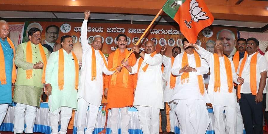 ಬಾಗಲಕೋಟೆ ಜಿಲ್ಲಾ ಬಿಜೆಪಿ ನೂತನ ಅಧ್ಯಕ್ಷರಾಗಿ ಶಾಂತಗೌಡ ಪಾಟೀಲ ಅಧಿಕಾರ ಸ್ವೀಕಾರ