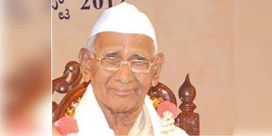 ಬೆಳಗಾವಿ: ಹಿರಿಯ ಸ್ವಾತಂತ್ರ್ಯ ಹೋರಾಟಗಾರ, ಪತ್ರಕರ್ತ ಎಂ.ಬಿ.ದೇಸಾಯಿ ನಿಧನ