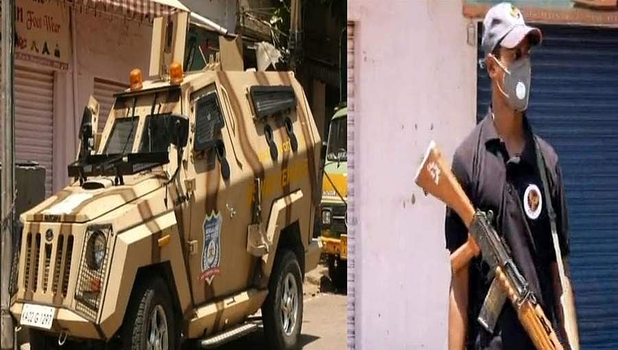 ಪಾದರಾಯನಪುರದಲ್ಲಿ ಗರುಡ ಭದ್ರತೆ: ಗಲ್ಲಿ ಗಲ್ಲಿಗಳಲ್ಲಿ ಕಮಾಂಡೋಗಳ ಗಸ್ತು!