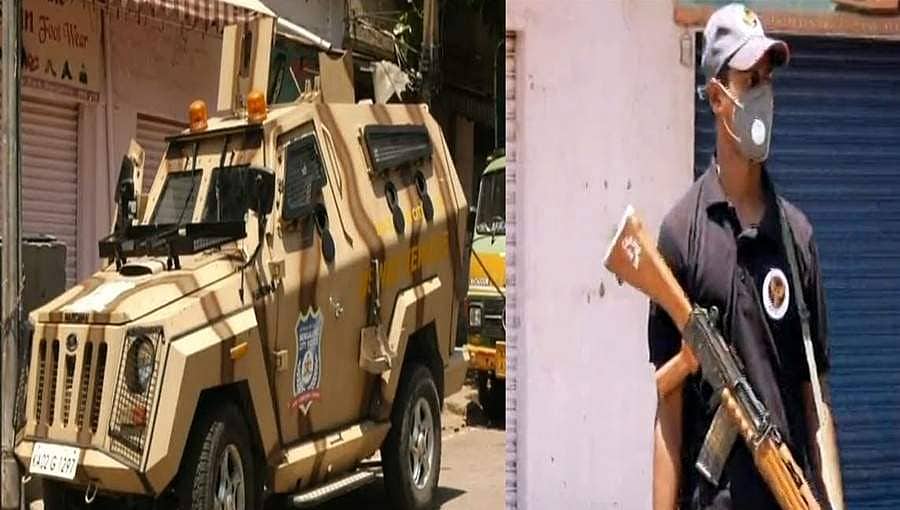 ಪಾದರಾಯನಪುರದಲ್ಲಿ ಗರುಡ ಭದ್ರತೆ: ಗಲ್ಲಿ ಗಲ್ಲಿಗಳಲ್ಲಿ ಕಮಾಂಡೋಗಳ ಗಸ್ತು!
