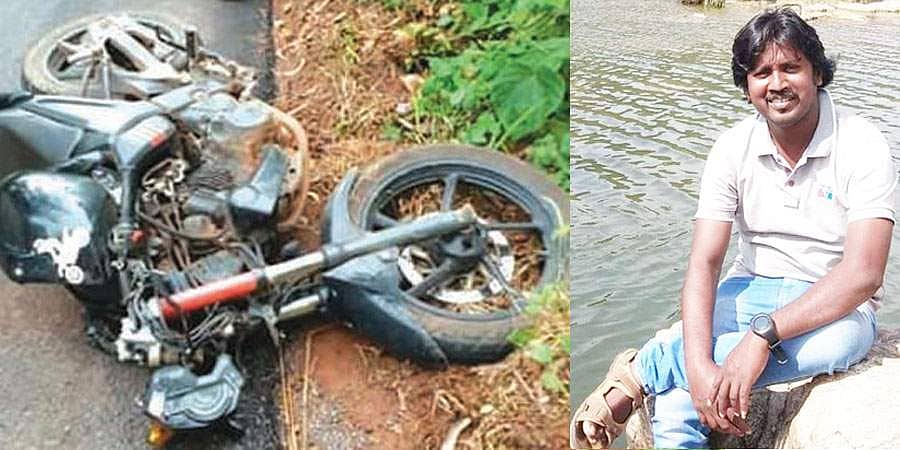 ರಾಮನಗರ: ಅಪಘಾತದಲ್ಲಿ ಕರ್ತವ್ಯನಿರತ ಪತ್ರಕರ್ತ ಸಾವು; ಎಚ್.ಡಿ. ಕುಮಾರಸ್ವಾಮಿ 5 ಲಕ್ಷ ರೂ. ಪರಿಹಾರ ಘೋಷಣೆ