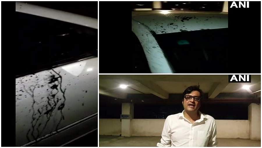 ರಿಪಬ್ಲಿಕ್ ಟಿವಿ ಸಂಪಾದಕ ಅರ್ನಾಬ್ ಗೋಸ್ವಾಮಿ, ಪತ್ನಿ ಮೇಲೆ ದುಷ್ಕರ್ಮಿಗಳ ದಾಳಿ: ಪ್ರಾಣಾಪಾಯದಿಂದ ಪಾರು