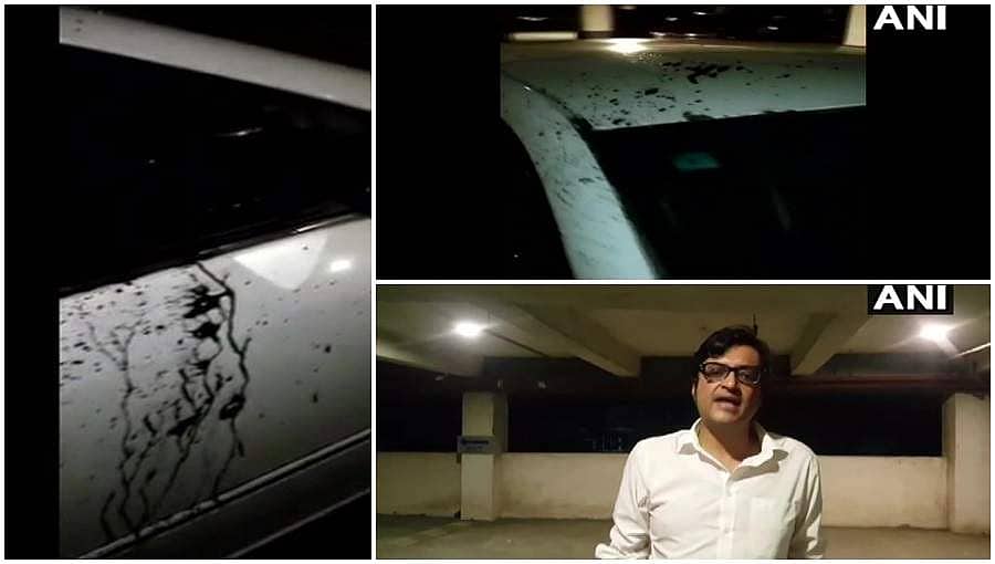 ರಿಪಬ್ಲಿಕ್ ಟಿವಿ ಸಂಪಾದಕ ಅರ್ನಾಬ್ ಗೋಸ್ವಾಮಿ, ಪತ್ನಿ ಮೇಲೆ ದುಷ್ಕರ್ಮಿಗಳ ದಾಳಿ: ಪ್ರಾಣಾಪಾಯದಿಂದ ಪಾರು