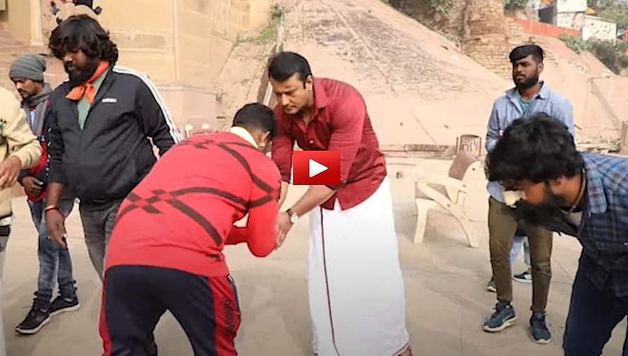 ಕೆಲಸಗಾರರ ಶ್ರಮದ ಮೇಕಿಂಗ್ ವಿಡಿಯೋ ಬಿಡುಗಡೆ ಮಾಡಿದ ರಾಬರ್ಟ್ ಚಿತ್ರತಂಡ!