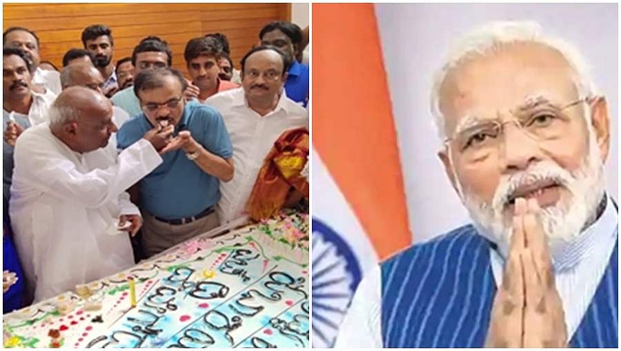 ಹೆಚ್ ಡಿ ದೇವೇಗೌಡರ ಸರಳ ಹುಟ್ಟುಹಬ್ಬ: ಪ್ರಧಾನಿ ಮೋದಿ ಸೇರಿ ಹಲವು ಗಣ್ಯರಿಂದ ಶುಭ ಹಾರೈಕೆ