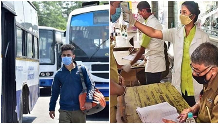 ಮತ್ತೆ ರಸ್ತೆಗಿಳಿದ ಬಿಎಂಟಿಸಿ ಬಸ್ ಗಳು: ಪಾಸ್ ಗಳಿಗೆ ಮಾತ್ರ ಅವಕಾಶ