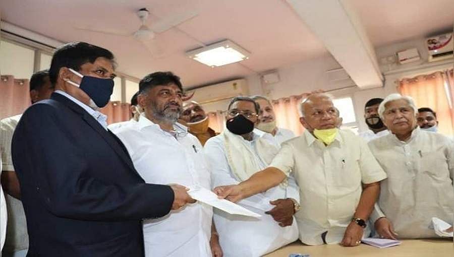 ಗ್ರಾಮ ಪಂಚಾಯಿತಿ ಚುನಾವಣೆ ನಡೆಸುವಂತೆ ಕಾಂಗ್ರೆಸ್ ನಿಯೋಗದಿಂದ ಆಯೋಗಕ್ಕೆ ಮನವಿ