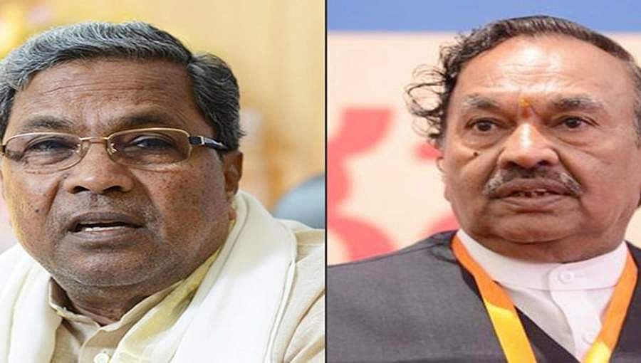 ಮನ್ರೇಗಾ ಯೋಜನೆ ಬಗ್ಗೆ ಸಿದ್ದರಾಮಯ್ಯ ಆರೋಪಕ್ಕೆ ಈಶ್ವರಪ್ಪ ಸ್ಪಷ್ಟನೆ