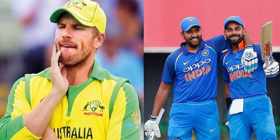 ರೋಹಿತ್ ಶರ್ಮಾ-ವಿರಾಟ್ ಕೊಹ್ಲಿ ಜೊತೆಯಾಟ ತಡೆಯಲು ಅಂಪೈರ್ ಮೊರೆ ಹೋಗಿದ್ದ ಆ್ಯರೋನ್ ಫಿಂಚ್