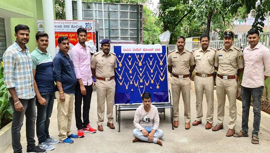 ಬೆಂಗಳೂರು: ಪಶ್ಚಿಮ ಬಂಗಾಳ ಮೂಲದ ಕಳ್ಳನ ಬಂಧನ, 1.16 ಗ್ರಾಂ ಚಿನ್ನಾಭರಣ ವಶ