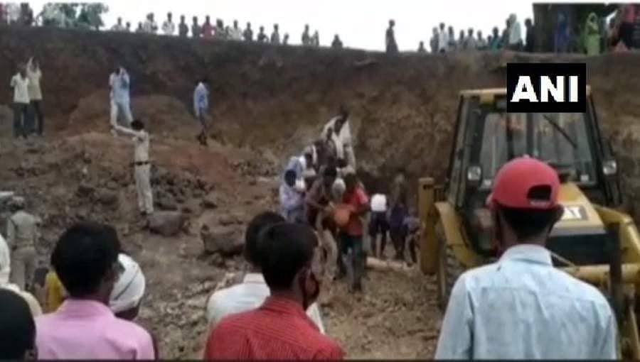 ಮಧ್ಯ ಪ್ರದೇಶ:ಮಣ್ಣಿನ ದಿಬ್ಬ ಕುಸಿದು ಬಿದ್ದು 6 ಮಂದಿ ಸಾವು, ನಾಲ್ವರಿಗೆ ಗಾಯ