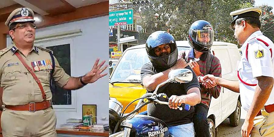 ಹೆಲ್ಮೆಟ್ ನಿಂದಲೂ ಸೋಂಕು ಪ್ರಸರಣ ಭೀತಿ, ವಿನಾಯಿತಿ ಕೇಳಿದ ವ್ಯಕ್ತಿಗೆ ಆಯುಕ್ತ ಭಾಸ್ಕರ್ ರಾವ್ ನೀಡಿದ ಉತ್ತರ...!