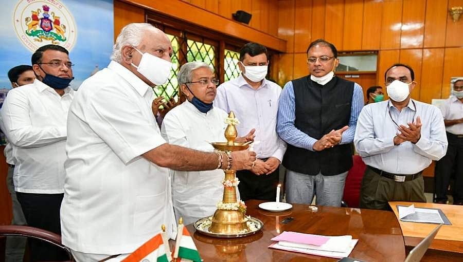 ಬಿಎಸ್ ವೈ ಕನಸು ನನಸಾಯ್ತು! ಶಿವಮೊಗ್ಗ ವಿಮಾನ ನಿಲ್ದಾಣ ಕಾಮಗಾರಿಗೆ ಸಿಎಂ ಚಾಲನೆ