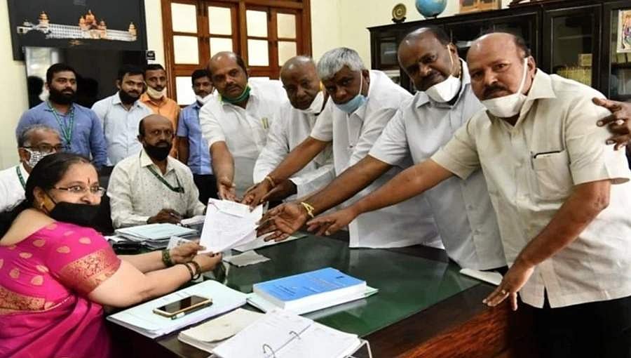 ಮನಸು ಗಟ್ಟಿಮಾಡಿ ರಾಜ್ಯಸಭೆಗೆ ಸ್ಪರ್ಧೆ: ಹೆಚ್.ಡಿ. ದೇವೇಗೌಡ