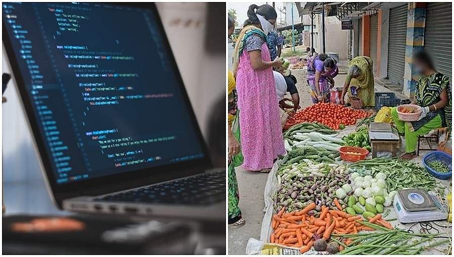 ಮಂಡ್ಯ: ಐಟಿ ವೃತ್ತಿ ಬಿಟ್ಟು ರಸ್ತೆಬದಿ ತರಕಾರಿ ಮಾರಿ ಕುಟುಂಬಕ್ಕೆ ಆಧಾರವಾಗಿರುವ ಯುವತಿ!