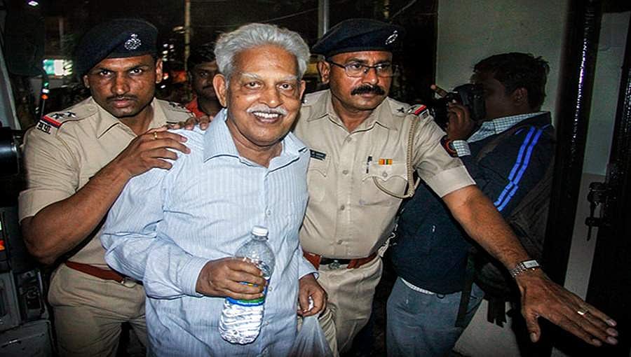 ಜಾಮೀನಿಗಾಗಿ ಹೈಕೋರ್ಟ್ ಮೊರೆ ಹೋದ ಕ್ರಾಂತಿಕಾರಿ ಕವಿ ವರವರ ರಾವ್ 