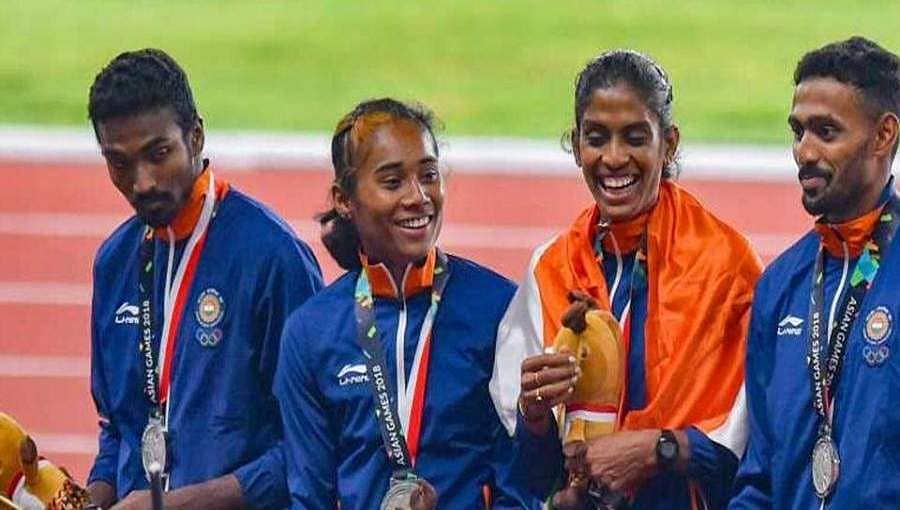 ಬಹ್ರೈನ್ ತಂಡ ಅನರ್ಹ: ಭಾರತದ ಮಿಶ್ರ ರಿಲೆ ತಂಡಕ್ಕೆ 2018ರ ಏಷ್ಯನ್ ಗೇಮ್ಸ್ ಚಿನ್ನದ ಪದಕ!