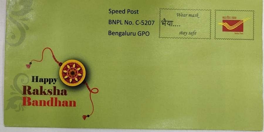 ಕೊರೋನಾ ಎಫೆಕ್ಟ್: ಆನ್ ಲೈನ್ 'ರಾಖಿ ಪೋಸ್ಟ್' ಆರಂಭಿಸಿದ ಕರ್ನಾಟಕ ಅಂಚೆ ಇಲಾಖೆ