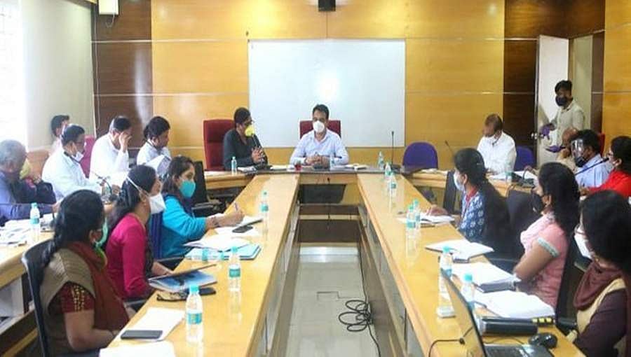 ರಾಮನಗರ: ವಿವಿಧ ನೀರಾವರಿ, ಕುಡಿಯುವ ನೀರು ಯೋಜನೆಗಳ ಪ್ರಗತಿ ಪರಿಶೀಲಿಸಿದ ಸಚಿವ ಡಾ.ಸಿ.ಎನ್.ಅಶ್ವತ್ ನಾರಾಯಣ್