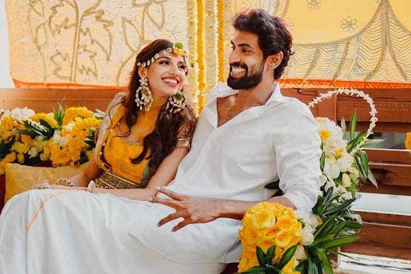 ಪ್ರೇಯಸಿಯೊಂದಿಗೆ ದಾಂಪತ್ಯ ಜೀವನಕ್ಕೆ ಕಾಲಿಟ್ಟ ಖ್ಯಾತ ನಟ ರಾಣಾ ದಗ್ಬುಬಾಟಿ: ವಿವಾಹದ ಚಿತ್ರಗಳು