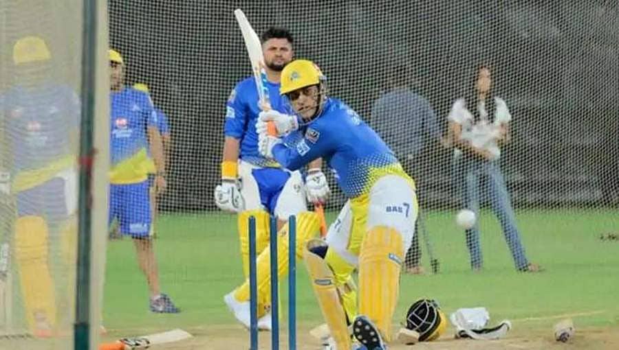 ಸಿಎಸ್‌ಕೆ ಅಭ್ಯಾಸ ಪಂದ್ಯದಲ್ಲಿ ಧೋನಿ ದೈತ್ಯ ಸಿಕ್ಸರ್ ಗೆ‌ ದಂಗಾದ ಮುರಳಿ ವಿಜಯ್!ವಿಡಿಯೋ