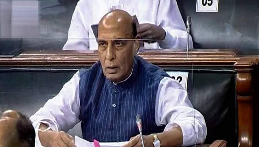 ಏಕಪಕ್ಷೀಯವಾಗಿ ಯಥಾಸ್ಥಿತಿ ಬದಲಾಯಿಸುವ ಚೀನಾ ಪ್ರಯತ್ನ ಒಪ್ಪಲಾಗದು: ಲೋಕಸಭೆಯಲ್ಲಿ ರಾಜನಾಥ್ ಸಿಂಗ್ ಹೇಳಿಕೆ
